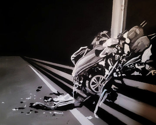 Painting ''A Beer Can't Hurt''