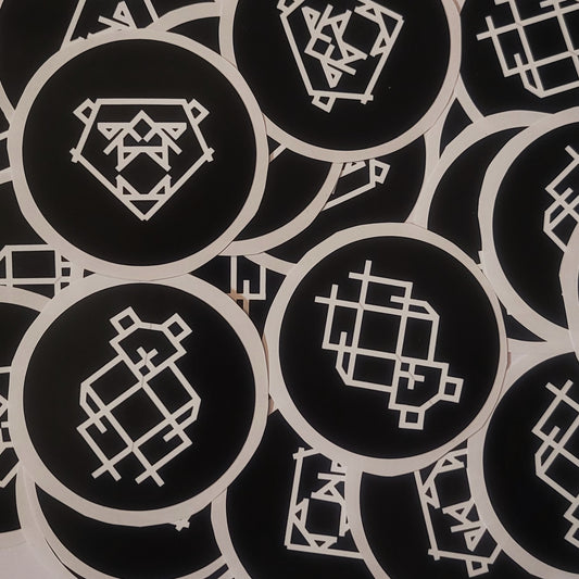 Ethno Bear stickers