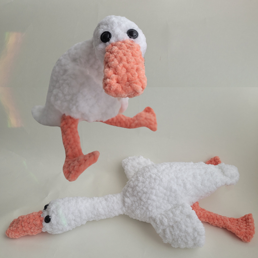 Goose plushie